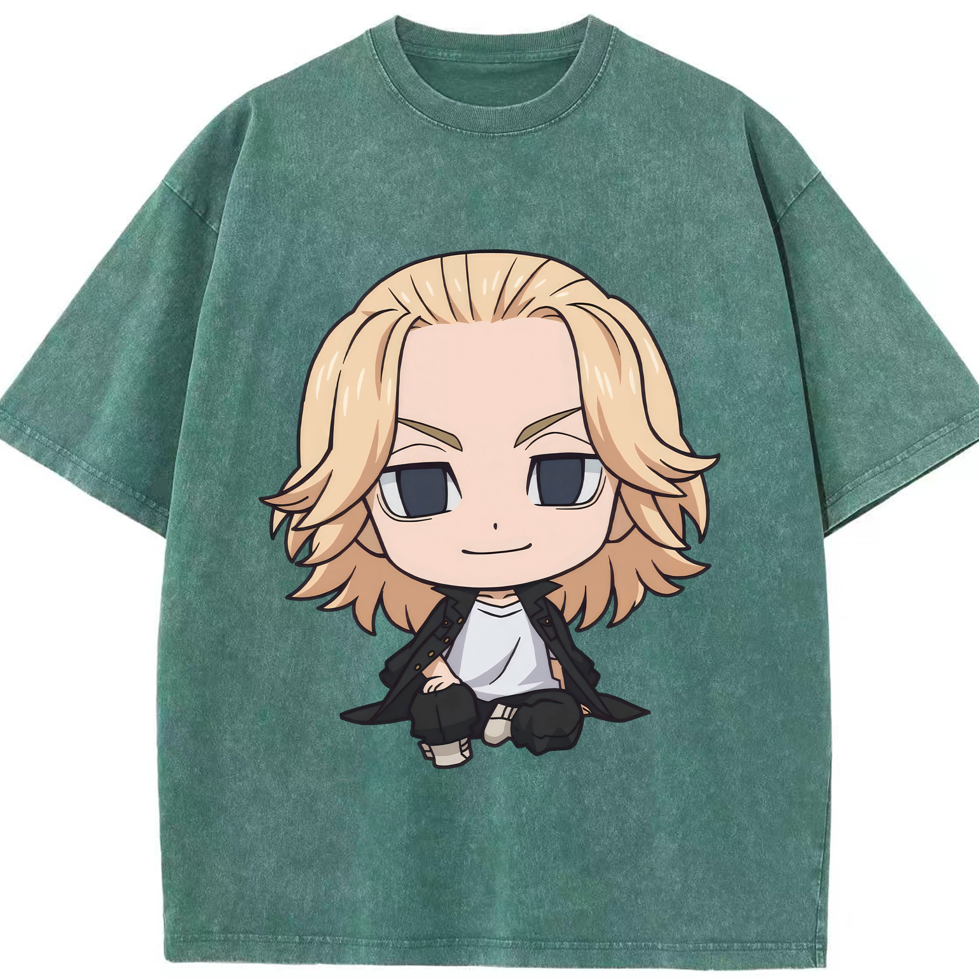 （画像用） 東京リベンジャーズ Tokyo Revengers 綿100% ヴィンテージ風 半袖Tシャツ（フロントプリント）